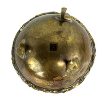 Load image into Gallery viewer, Small Brass Footed Bowl