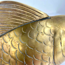 Load image into Gallery viewer, Large Brass Goldfish