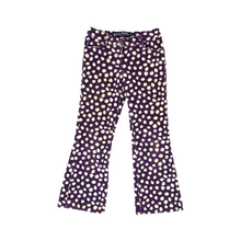 Load image into Gallery viewer, Purple Velvet Polka Dot Pants