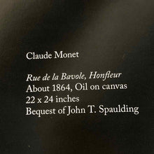 Load image into Gallery viewer, Claude Monet Book