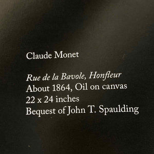 Claude Monet Book