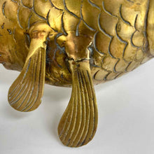 Load image into Gallery viewer, Large Brass Goldfish