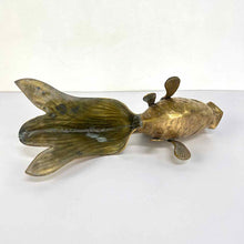 Load image into Gallery viewer, Large Brass Goldfish