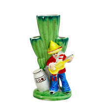 Load image into Gallery viewer, Cactus Sombrero Man Vase