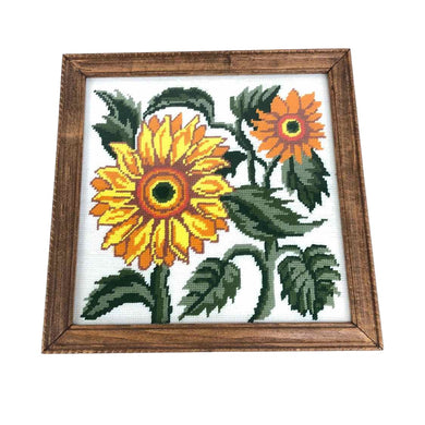 Sunflower Needlepoint