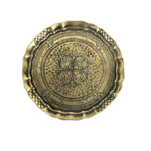 Load image into Gallery viewer, Ornate Brass Trinket Dish