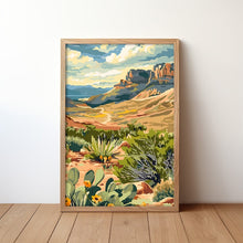 Load image into Gallery viewer, Big Bend Landscape Print