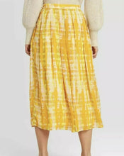 Load image into Gallery viewer, Yellow Tie Dye Skirt