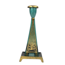 Load image into Gallery viewer, Israeli Brass Candleholder