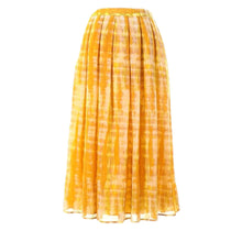 Load image into Gallery viewer, Yellow Tie Dye Skirt