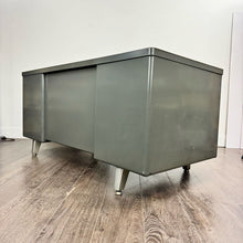 Load image into Gallery viewer, Gray Metal Tanker Desk