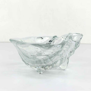Clear Glass Shell Dish
