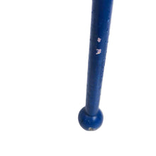 Load image into Gallery viewer, Blue Metal Vanity Stool