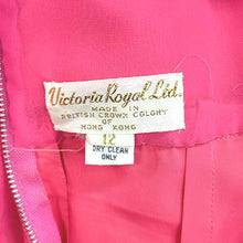 Load image into Gallery viewer, Mid-Century Pink Gown