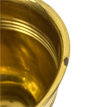 Load image into Gallery viewer, Bright Brass Planter