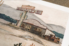 Load image into Gallery viewer, Deer at the Desert Skate Signed Print