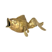 Load image into Gallery viewer, Large Brass Goldfish