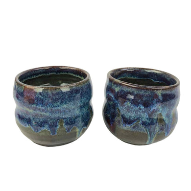 Drip Glaze Pottery Cups
