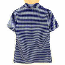 Load image into Gallery viewer, Blue & White Ladies Shirt
