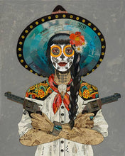 Load image into Gallery viewer, Dolan Geiman Signed Print Vaquera (Blanco)