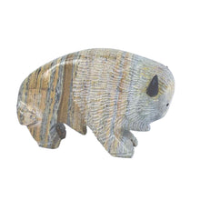 Load image into Gallery viewer, Bison Stone Sculpture