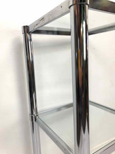 Load image into Gallery viewer, Chrome & Glass Shelf