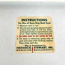 Load image into Gallery viewer, Metal Bath Seat Shelf