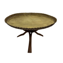 Load image into Gallery viewer, Brass Tray Coffee Table