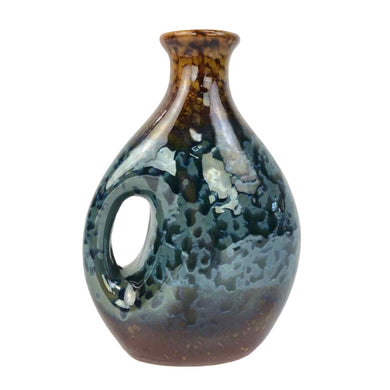 Taos Drip Glaze Pottery Vase