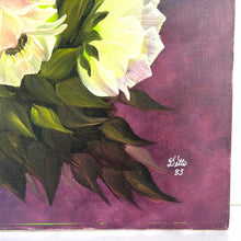 Load image into Gallery viewer, Floral Painting on Canvas