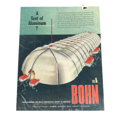 Bohn 1940s Aluminum Building Print