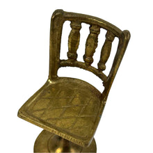 Load image into Gallery viewer, Brass Dollhouse Chair