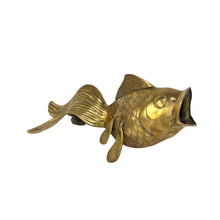 Load image into Gallery viewer, Large Brass Goldfish