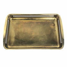 Load image into Gallery viewer, Brass Footed Tray
