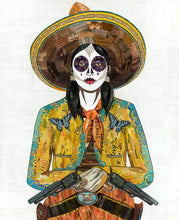 Load image into Gallery viewer, Dolan Geiman Signed Print Cowgirl (Butterflies)