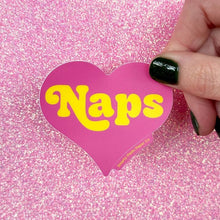 Load image into Gallery viewer, Naps Heart Sticker