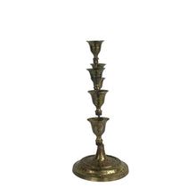 Load image into Gallery viewer, Brass 7-Arm Candleholder