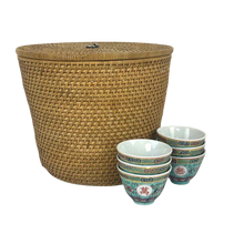 Load image into Gallery viewer, Aqua Famille Rose Tea Pot