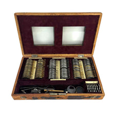 Load image into Gallery viewer, Antique Optometrist's Traveling Case
