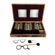 Load image into Gallery viewer, Antique Optometrist's Traveling Case