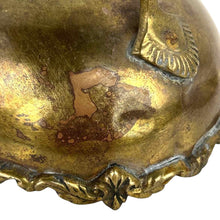 Load image into Gallery viewer, Small Brass Footed Bowl