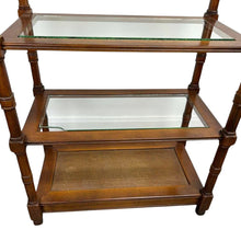 Load image into Gallery viewer, Faux Bamboo Etagere Shelf
