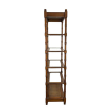 Load image into Gallery viewer, Faux Bamboo Etagere Shelf