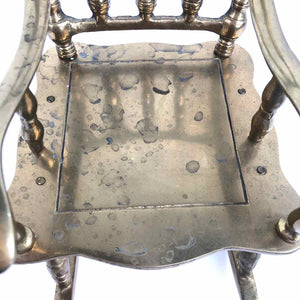 Brass Rocking Chair