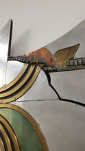 Load image into Gallery viewer, Mixed Metal Wall Sculpture