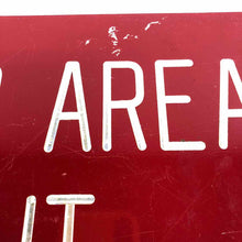 Load image into Gallery viewer, Restricted Area Keep Out Sign
