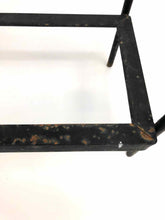 Load image into Gallery viewer, Black Metal Plant Table