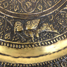 Load image into Gallery viewer, Hammered Brass Birds Tray