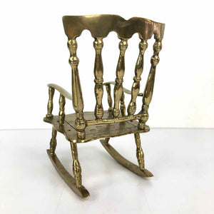 Brass Rocking Chair