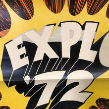 Load image into Gallery viewer, Explo 1972 Dallas Poster